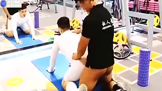 Fitness Coach Fucks Trainer