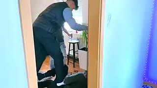 Master spooky and staax ,feet, sneaker, serving