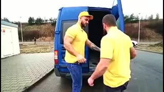 Delivery Guys Fucking in Van