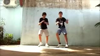 Boys Dancing for Fun