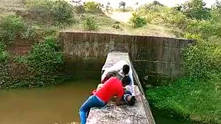 Hot Threesome Hardcore Young Gay Sex - In The Forest Near The Water - Gay Movie In Hindi Voice