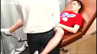 boy and medical doctor