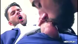 Massimo Piano And Robbie Rojo In White Lie