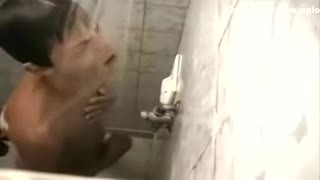 Spying in public shower