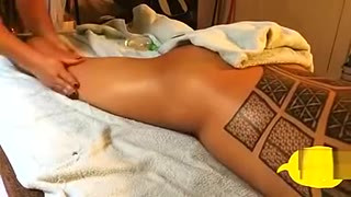 Private Male Massage: Hot Asian Guy with Tattoos getting Massage